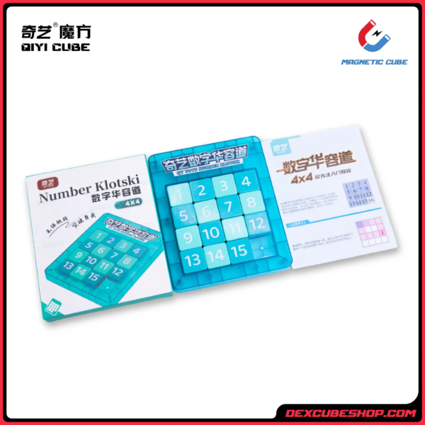 QiYi Digital Klotski 4x4 Magnetic Numbers (3)