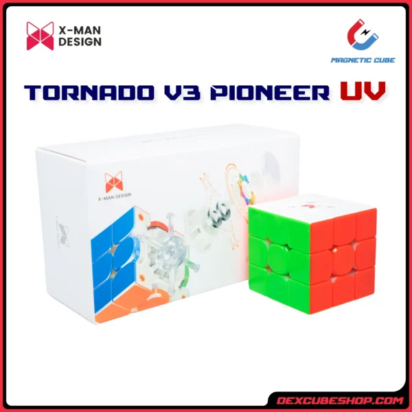 X Man Tornado V3 M Pioneer UV 3×3 (Magnetic Core + MagLev) (1)