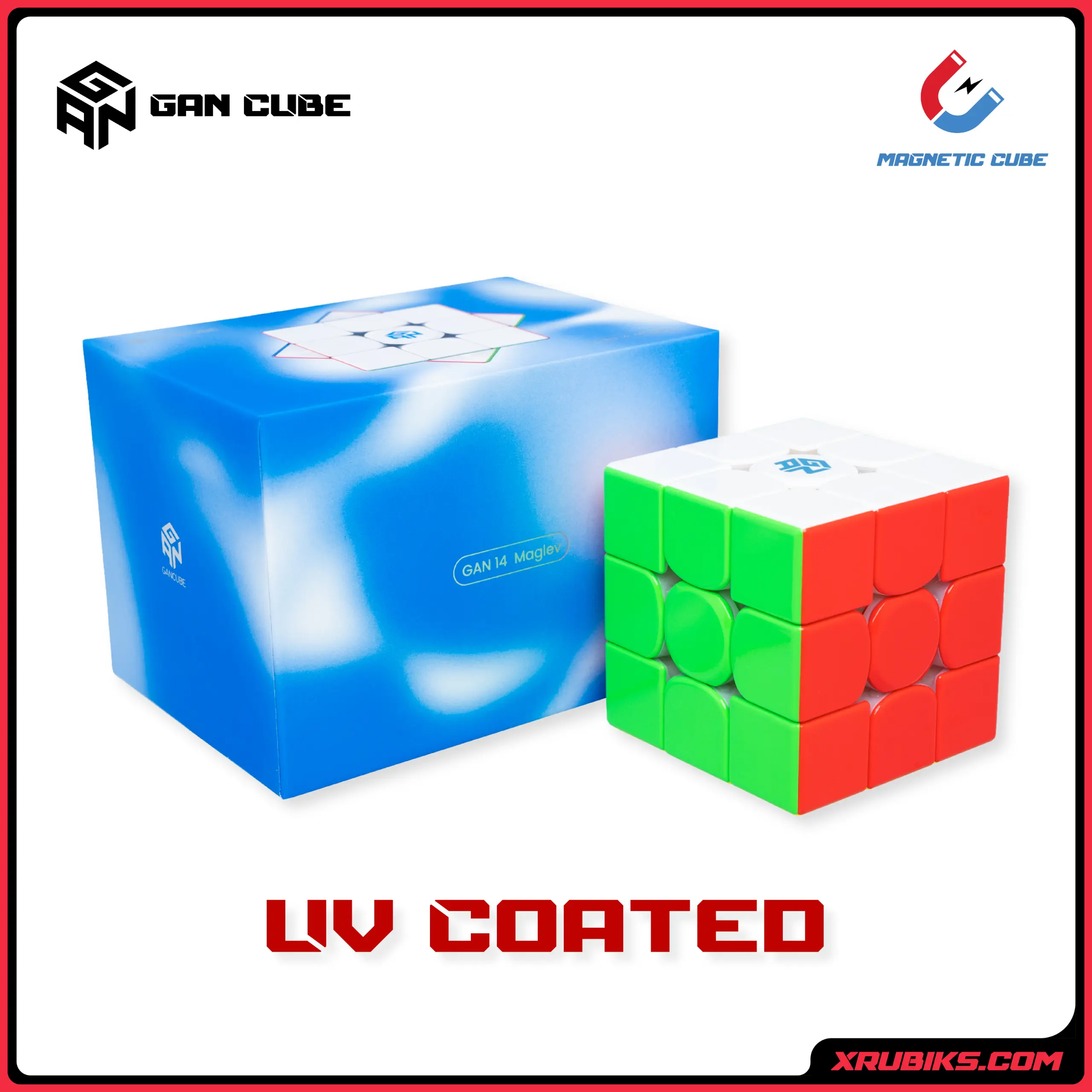 GAN14 M MagLev (UV Coated) 3x3 - Xrubiks