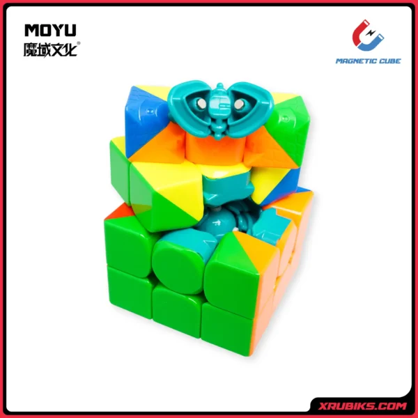 MoYu RS3 M V5 3x3 (Ball Core UV + Robot Cube Stand) 2023 (5)