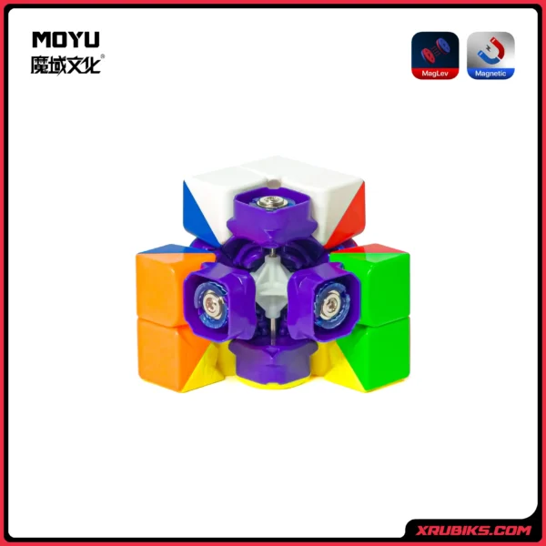 MoYu RS3 M V5 3x3 (MagLev + Robot Cube Stand) (2023)6