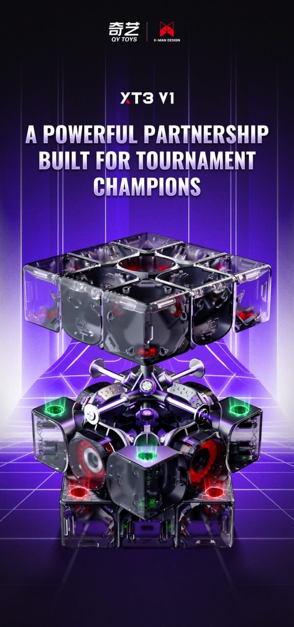 X-Man XT3 V1 3×3 (Pioneer MagLev + UV) (2025) - 2