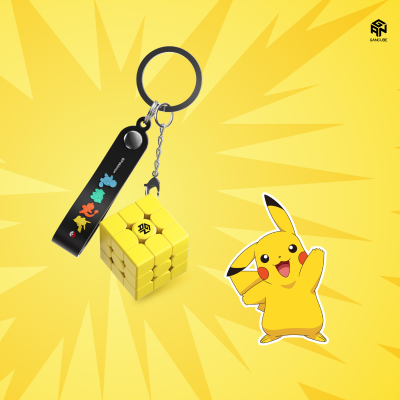 GAN330 Keychain 3×3 — Pokémon Pikachu Edition - 3