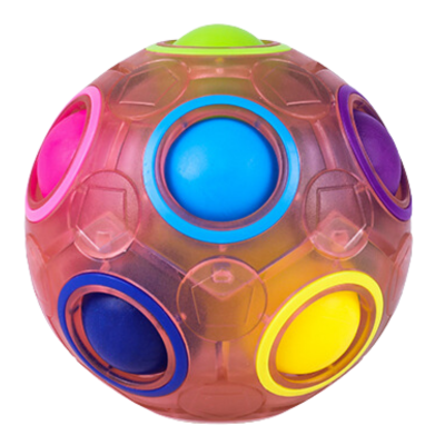 QiYi Rainbow Ball (12 Holes, Glow in the Dark) - 4