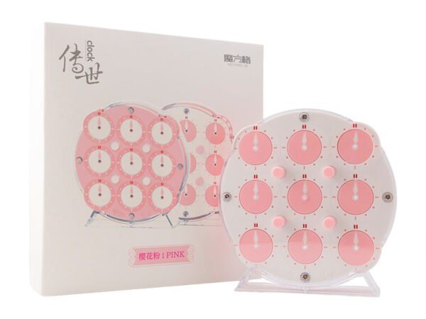 QiYi Magnetic Clock (Pink) - 2